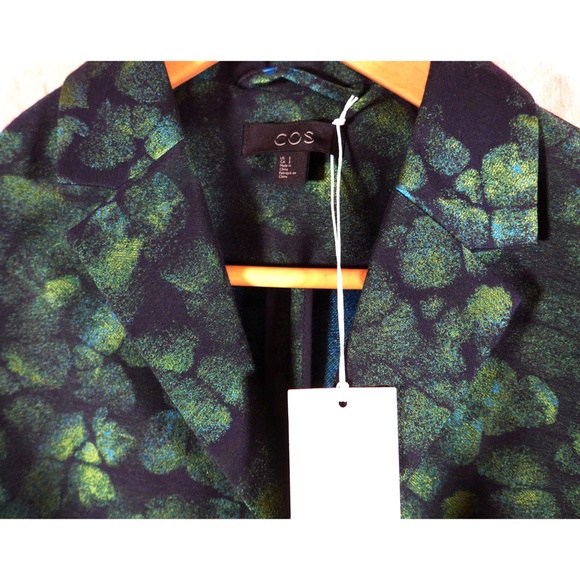 NWT COS Women 2 Tailored Jacquard Lady Coat - Picture 4 of 14